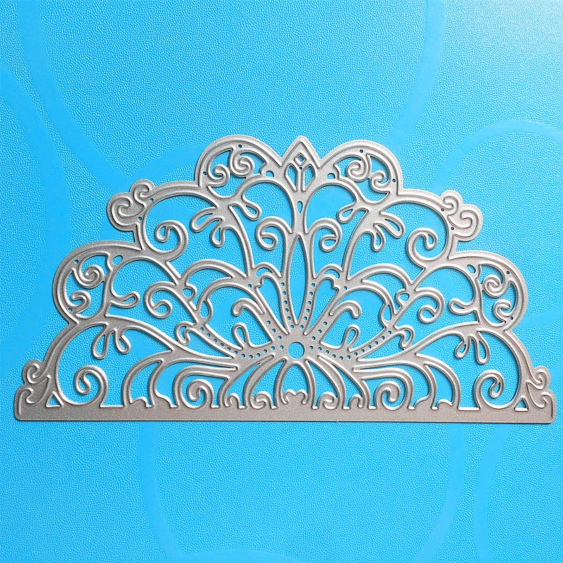 YLCD890 Flower Lace Metal Cutting Dies For Scrapbooking Stencils DIY Album Cards Decoration Embossing Folder Die Cutter Tools