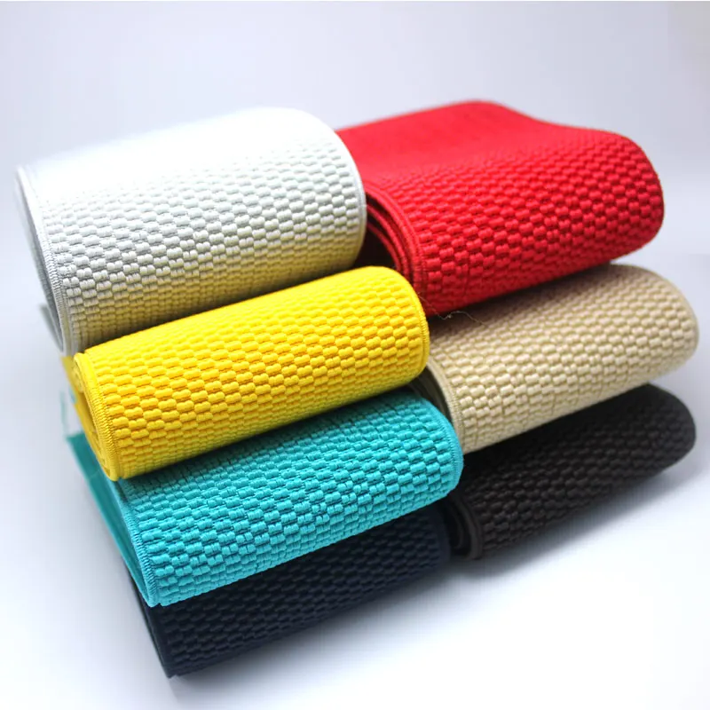 Color rubber band / corn pattern elastic band / waist elastic band / clothing accessories / width 7.5cm