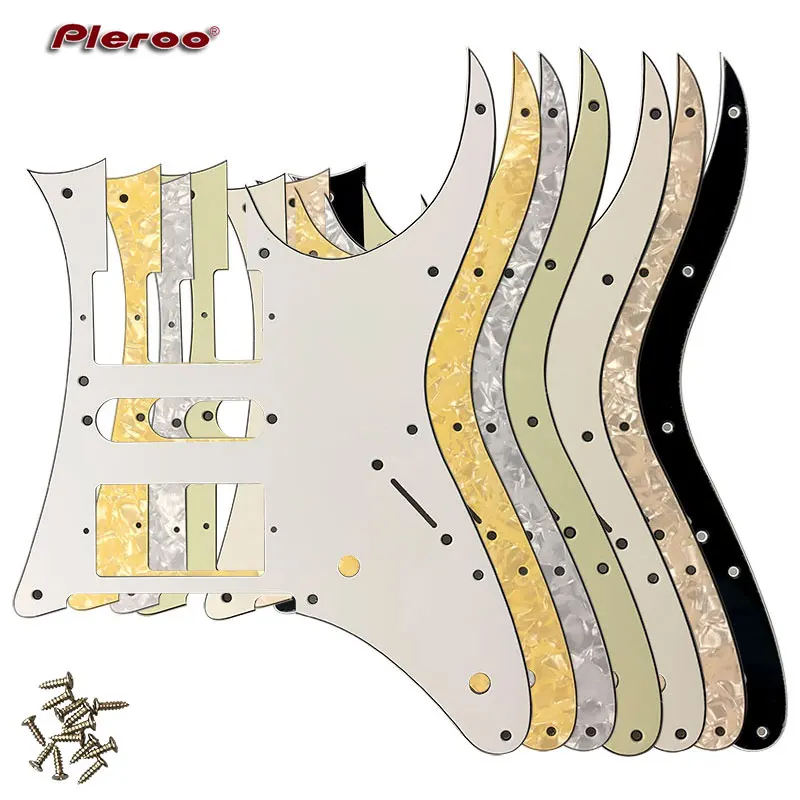 Pleroo Custom Great Quality Electric Guitar Parts - For MIJ Ibanez RG750 Pickguard Humbucker HSH Pickup Scratch Plate