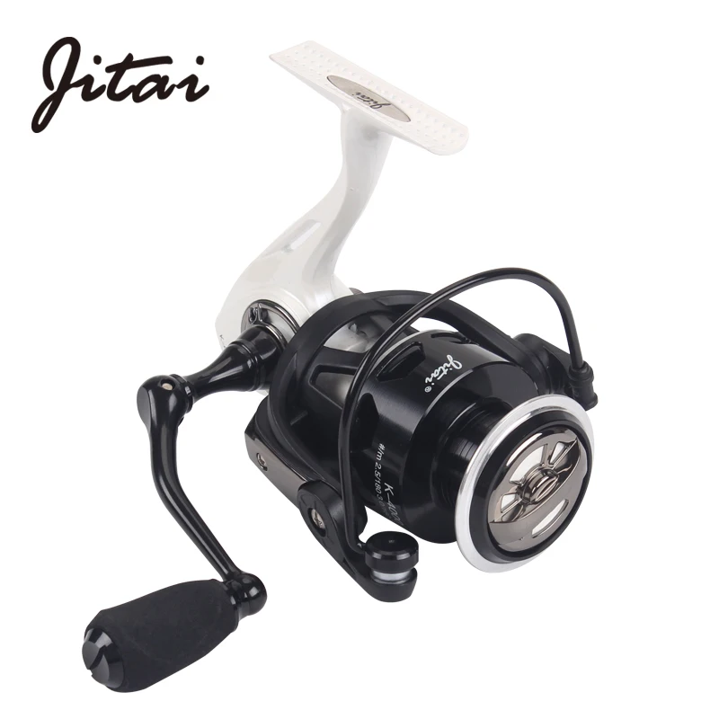 JITAI Saltwater Spinning Reels For Fishing 9+1 Stainless Steel Ball Bearings CNC Machined Aluminum Spool Pre-loading Wheels