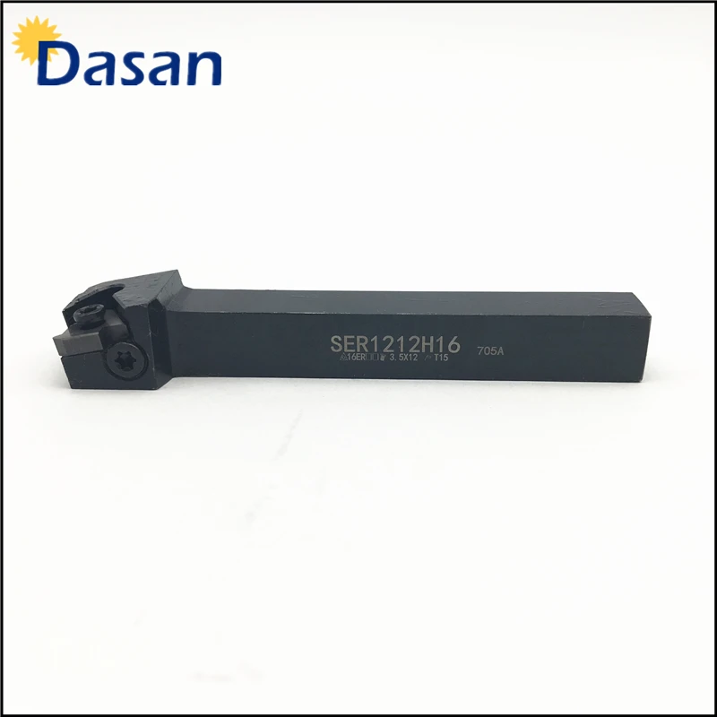 أداة تحويل الخيط قابلة للفهرسة SER1212H16 CNC, قضيب تخريم ، أداة تحول ل 16ER AG60 ، إدراج carbideالموضوع ، اليد اليمنى