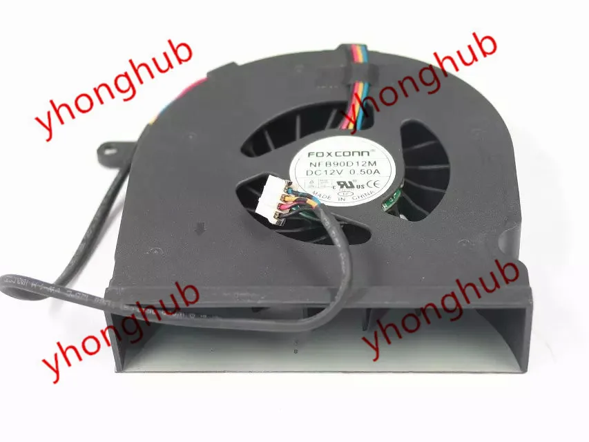 

FOXCONN NFB90D12M DC 12V 0.50A 4-Wire Server Cooling Fan