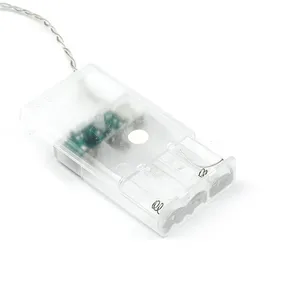 Betriebene Batterie -LED -Leuchten Kabel, Weihnachtsfleisch, Hochzeitsfeierdekoration, Weihnachtsblasher, AA, 10 20 40 80 160 8 Hauptverkaufsfeier 80 Jahre - №3