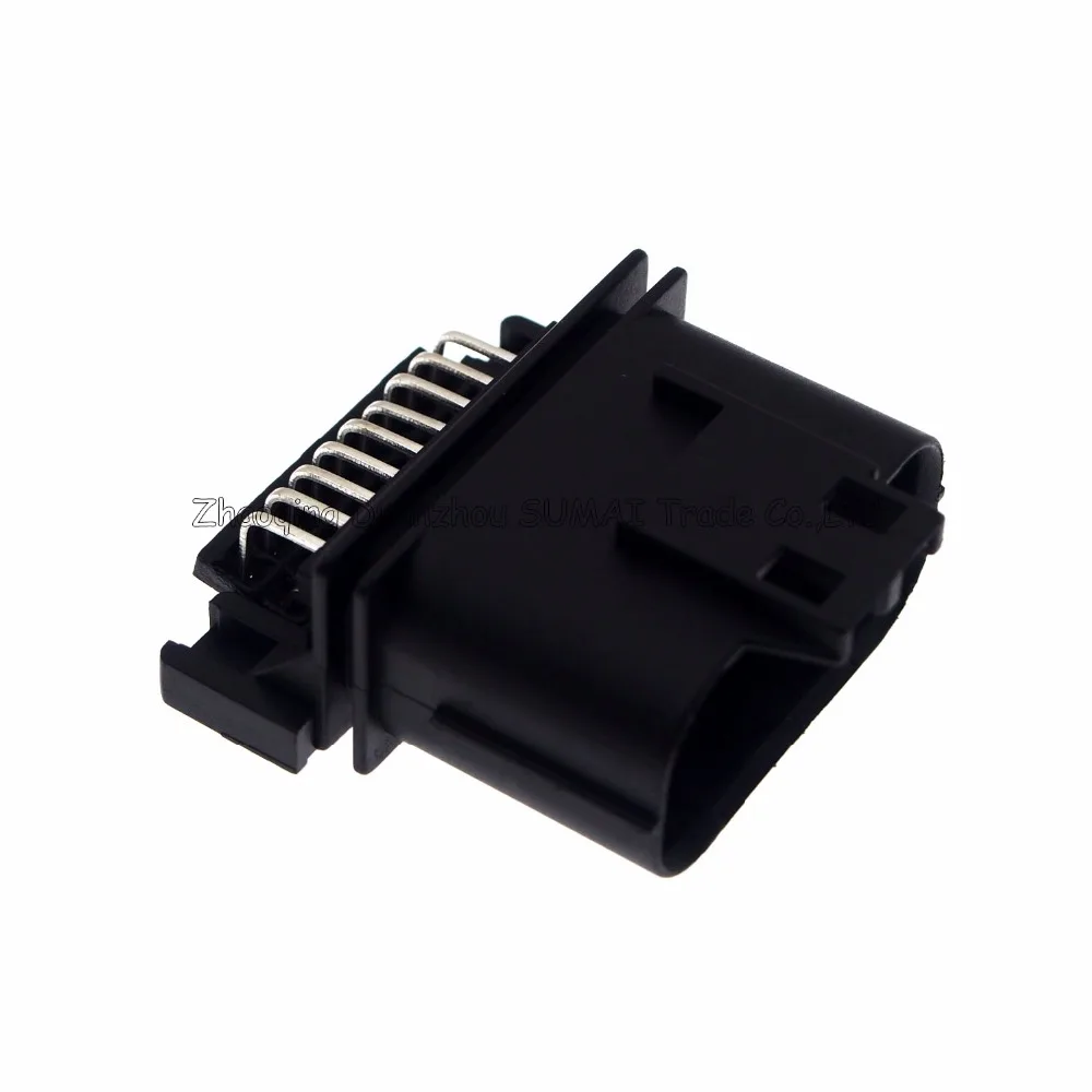 18 Pin Male car computer version connector,18P Ignition wiring harness plug for VW Audi BMW Toyota etc.