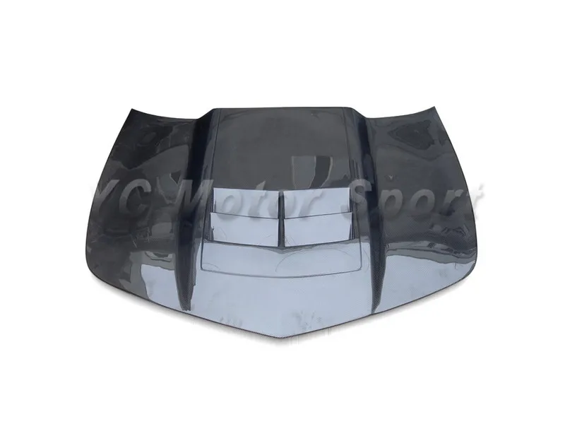 Car Accessories Carbon Fiber & FRP Fiber Glass ZL1-Style Hood Bonnet Fit For 2010-2014 Camaro Hood Cover Car-styling