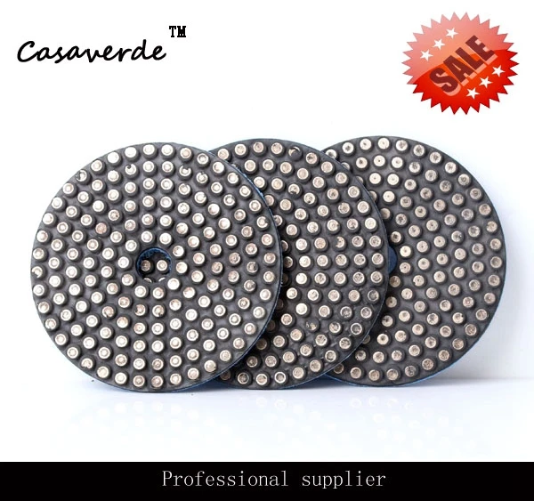 Tablete de polimento vitrificado com 4 "(100mm) para pedra