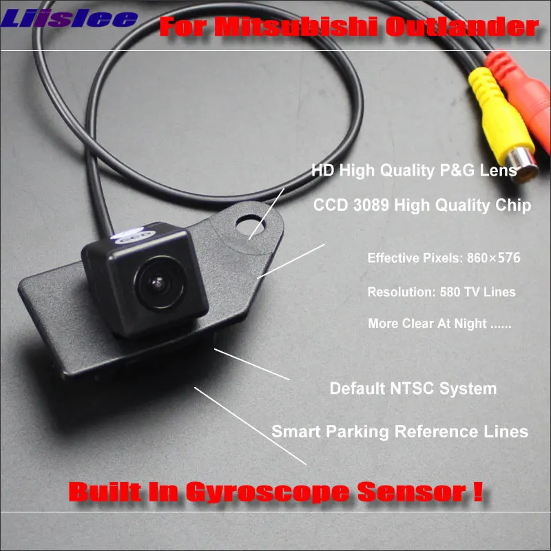 Auto Dynamic Guidance Rear Camera For Mitsubishi Outlander Sport 2010~2015 HD 860 Pixels Parking Intelligentized Accessories