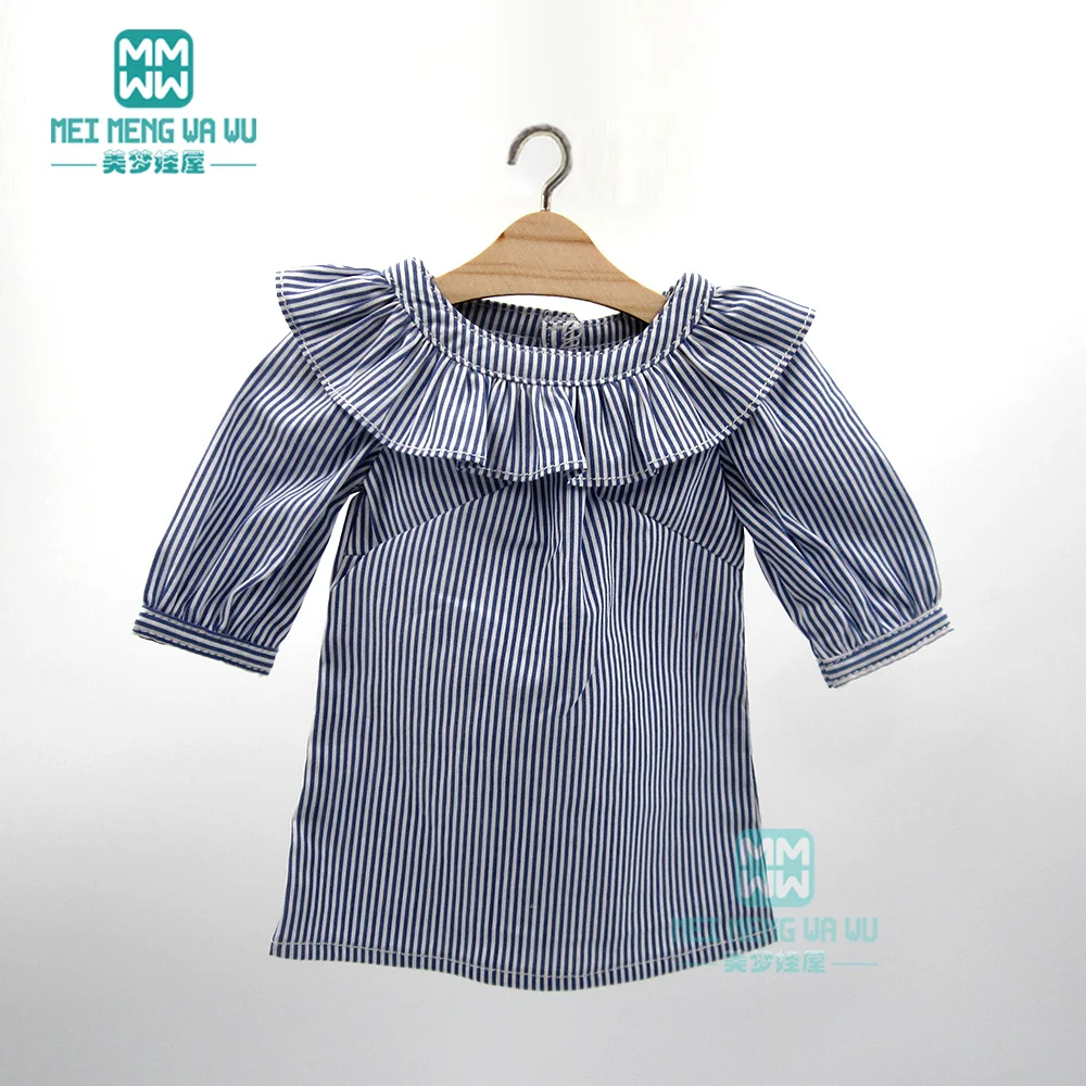 Clothes for dolls fashion Ruffled small shirt, bag hip skirt dress for girls 60cm 1/3 bjd accessories