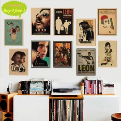 LAITANG Leon, póster de película Vintage profesional, póster Retro, decoración de Pared, decoración del hogar