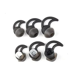 3 Pairs Ear Tips Ear Buds for Bose QC20 Qc30,Silicone Replacement Ear Hooks for Bose SIE2 SIE2i IE2 IE3 Earphone Ear Gels