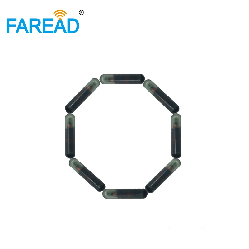 Car Key Digital ID Identifier Transponder Rfid Micro Chips Bioglass Electronic Microchip Bios Tags for Tracking ID48  Wholesale