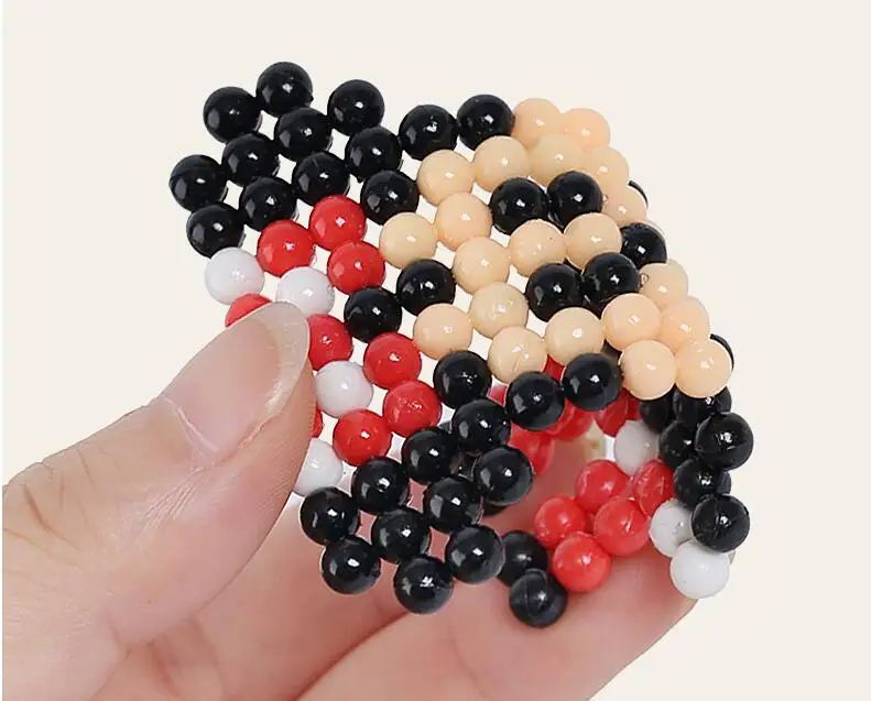 Puzzle de perles d'eau en cristal pour enfants, jouet magique 3D fait à la main, pour documents, 30 couleurs