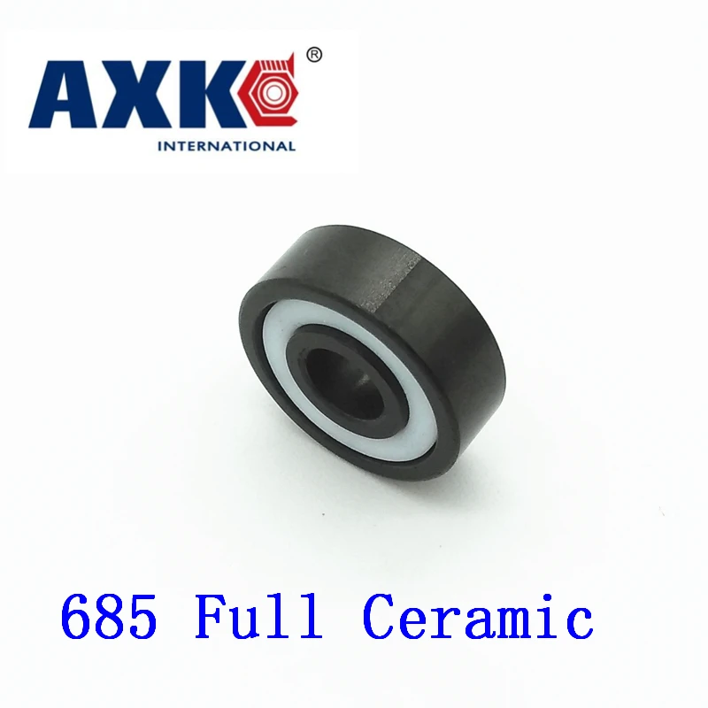 2023 Limited New Axk 685 Full Ceramic Bearing ( 1 Pc ) 5*11*3 Mm Si3n4 Material 685ce All Silicon Nitride 618/5 Ball Bearings