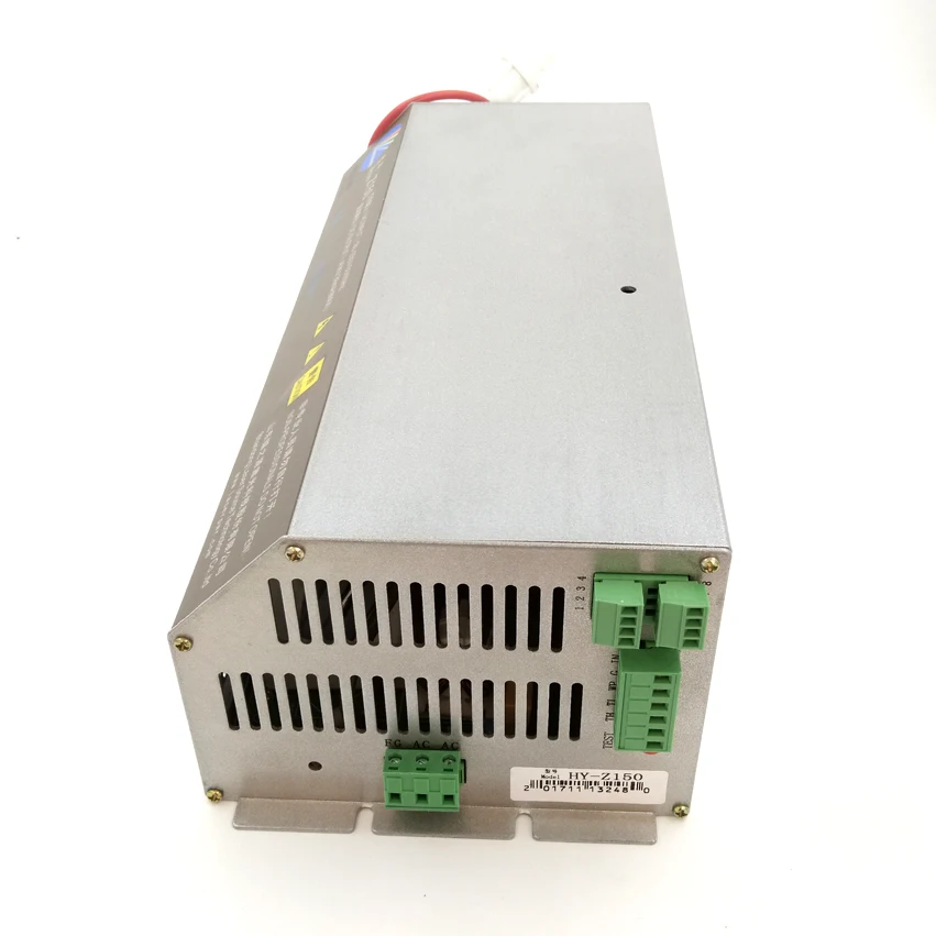 แหล่งจ่ายไฟใหม่คุณภาพสูง Z150 150 วัตต์ CO2 เลเซอร์แหล่งจ่ายไฟสำหรับ 150 วัตต์ 1850 มิลลิเมตรแก้วหลอด