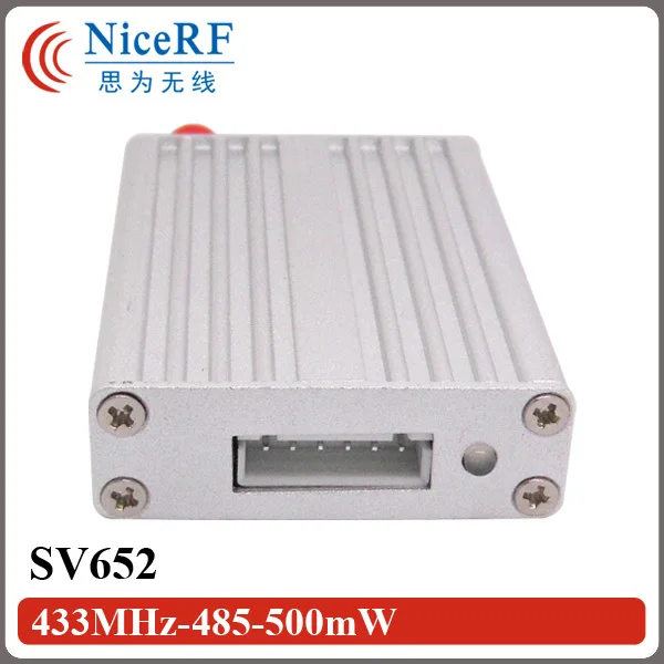 Imagem -06 - Conjuntos de Modem de Distância 500mw 3km Sv652 Rs232 868mhz Módulos de Transceptor de Dados sem Fio 2