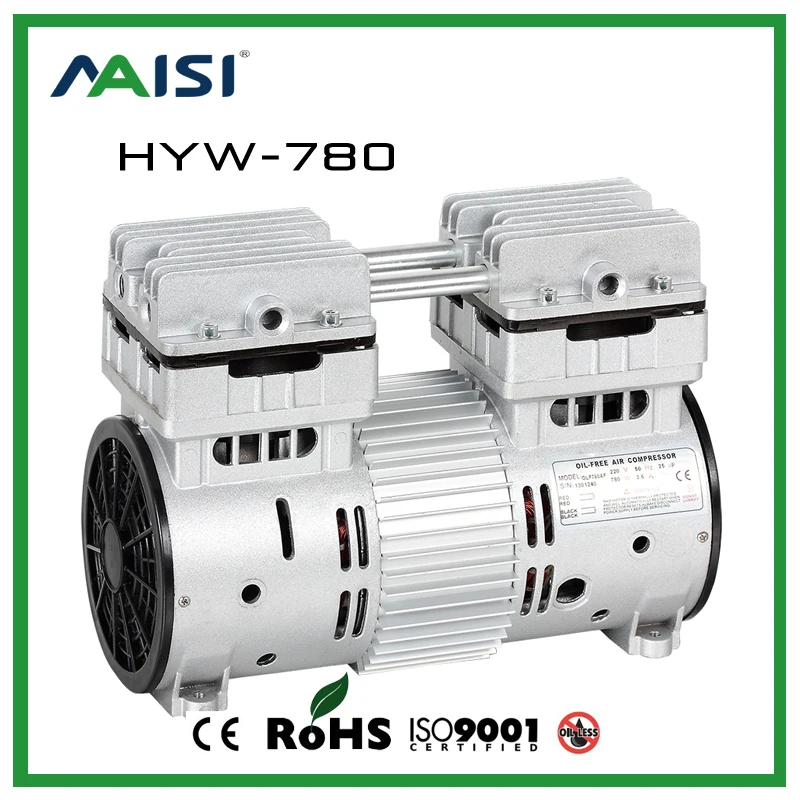 

24V/12V (AC) Piston Pump 120L/MIN Air Compressor Pump780W Oil Free Piston Compressor Pump HYW-780