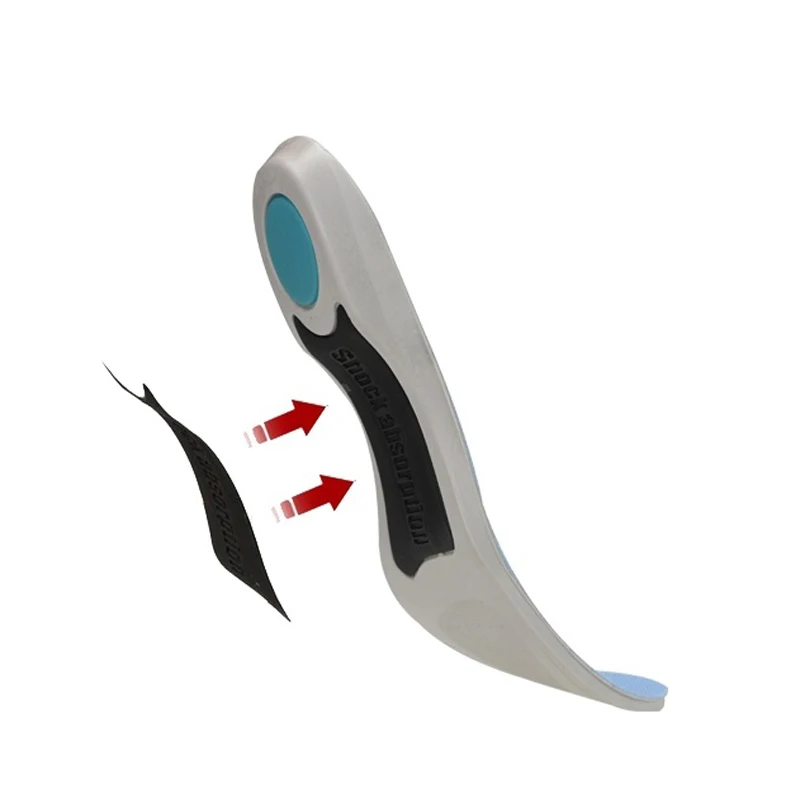 FOOTOUR Orthopedic Insoles Shock Absorption Arch Support Sports insoles Sweat-Absorbant Insole Running Shoes Insert Pads