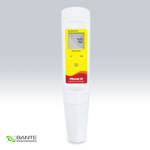 Brand BANTE Waterproof Economical Pocket Digital pH tester Pen type pH meter  High quality  Replaceable sensor  2 points cal