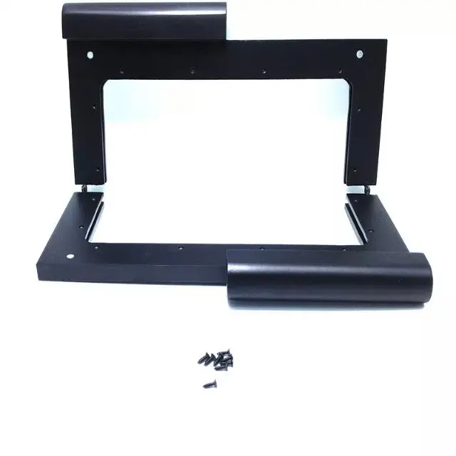 12.5 inch wooden purse frame Black