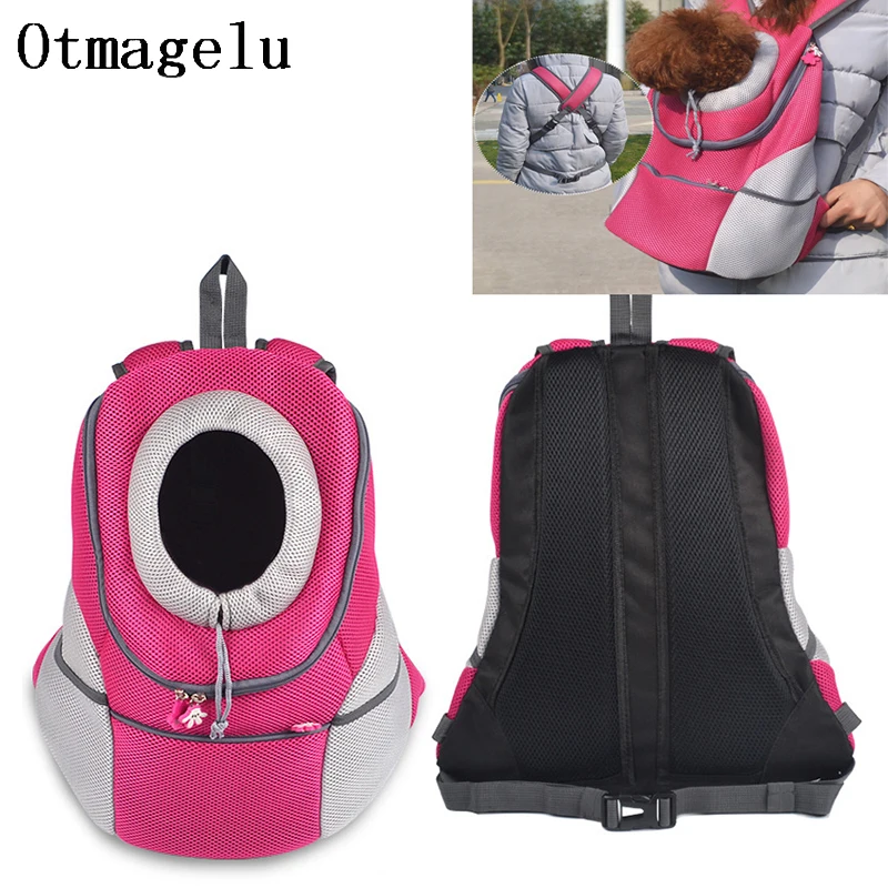 Portable Pet Backpack Dog Bags Dog Carrier Bag Pet Puppy Front Portable Travel Bag Head out Double Shoulder Bag Pet Supplies