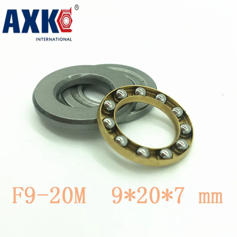 Axk محامل كروية محورية 10 قطعة F9-20M 9x20x7 مللي متر BA9 AKL9 محامل الطائرة للتطبيقات الميكانيكية