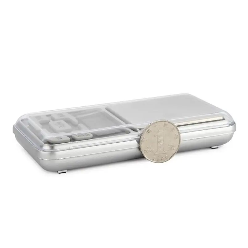 

Digital Scales Digital Jewelry Scale Coin Grain Gram Pocket Size Herb Mini Electronic backlight 100g 200g 500g LX6451