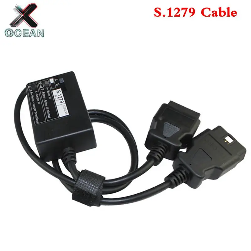 Special For Lexia-3 PP2000 S1279 Connector Between Lexia 3 For Citroen For Peugeot New Cars S.1279 Diagnostic Cable