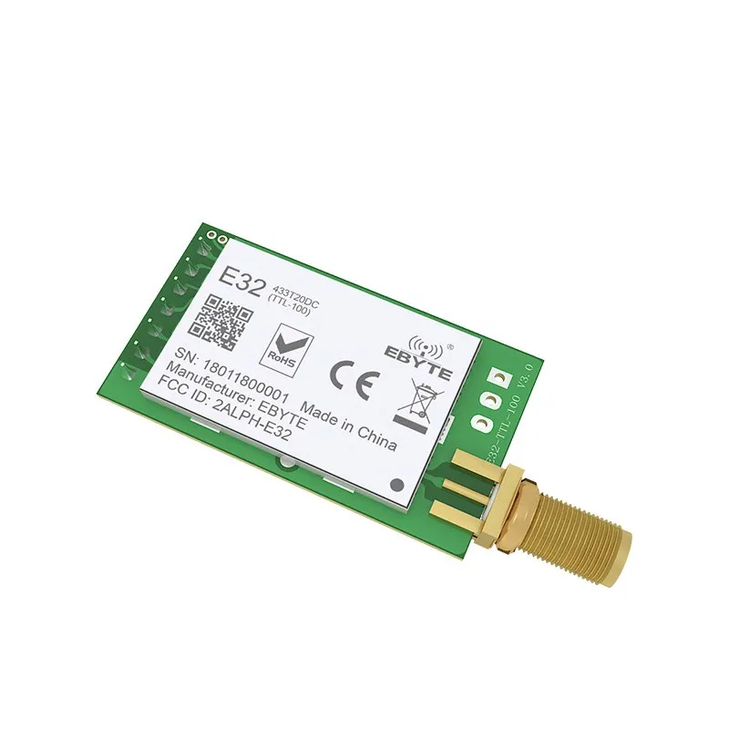 

2pcs LoRa SX1278 433 MHz Wireless rf Module iot Transceiver CDSENET UART Long Range 433MHz rf Transmitter Receiver