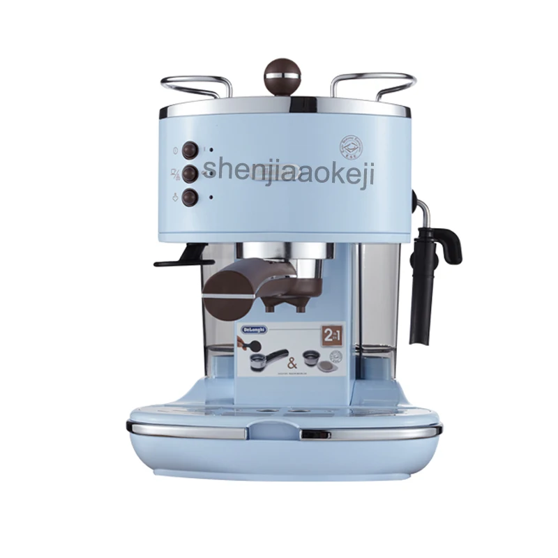 

semi-automatic Italian coffee machine pump type coffee maker Manual fancy coffee making machine 220V (50Hz) 1100W 1pc