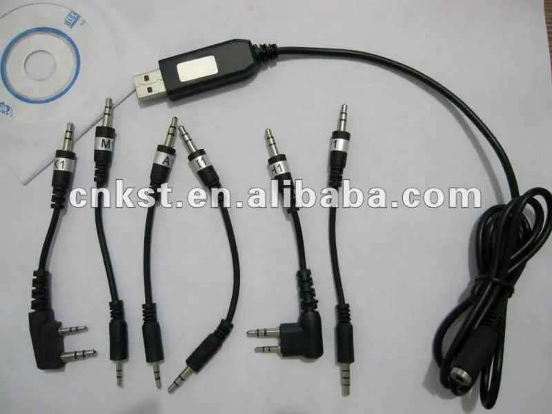 

All In One USB Programming cable for Moto /Kenw00d /Icom /Vertex /Wouxun /Puxing /Quansheng /Baofeng Two Way Radio