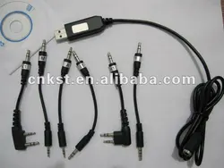 양방향 라디오용 올인원 USB 프로그래밍 케이블, Moto, Kenw00d, Icom, Vertex, Wouxun, Puxing, Quansheng, Baofeng