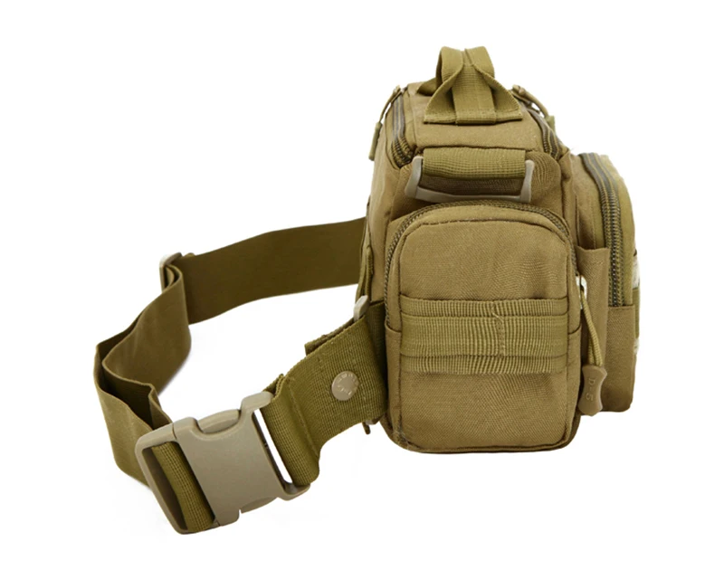 Männer Taille Tasche 1000D Nylon Wasserdichte Fanny-Pack Gürtel Hüfte Bum Sling Brust Taschen Daypack Military Reise Assault Molle Tasche – Detail 10