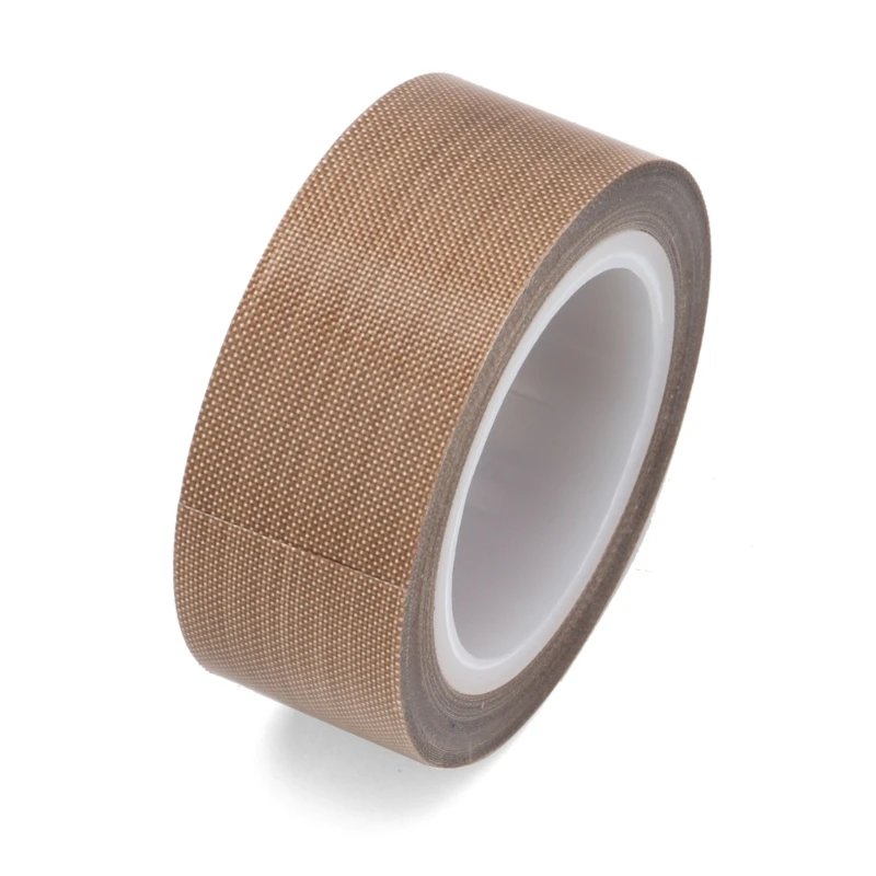 PTFE Fabric Tape High Temperature Resistance Insulation Tape Vacuum Machine Sealing for Teflon Tape Anti-Static Easy to 517A