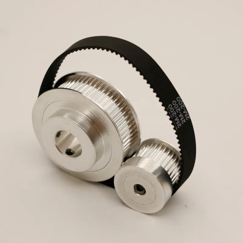 

GT2 60 teeth 30 teeth Timing Belt PulleyReduction 2:1/1:2 3D printer accessories belt width 10mm Bore 10&5mm