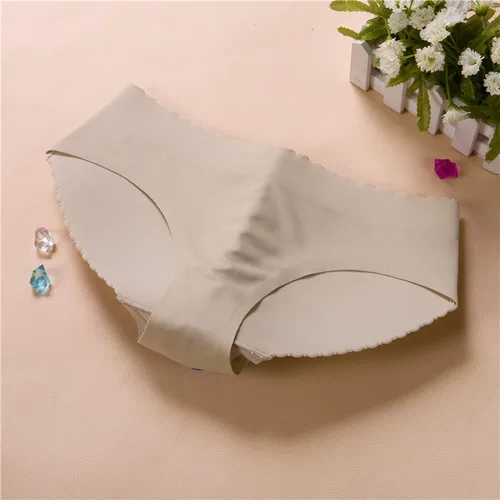 S-XL de cintura baja para mujer, bragas con relleno Sexy, potenciador de glúteos acolchado, bragas de realce de cadera, ropa interior, bragas sin costuras para glúteos