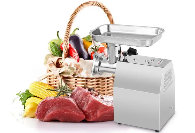 600kg/h commercial stainless steel electric meat grinder Multi-function crusher meat machine sausage filling enema machine