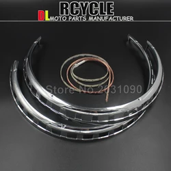 Copri rotore freno anello di fuoco rosso per Honda Goldwing GL1800 2001-2014 02 03 04