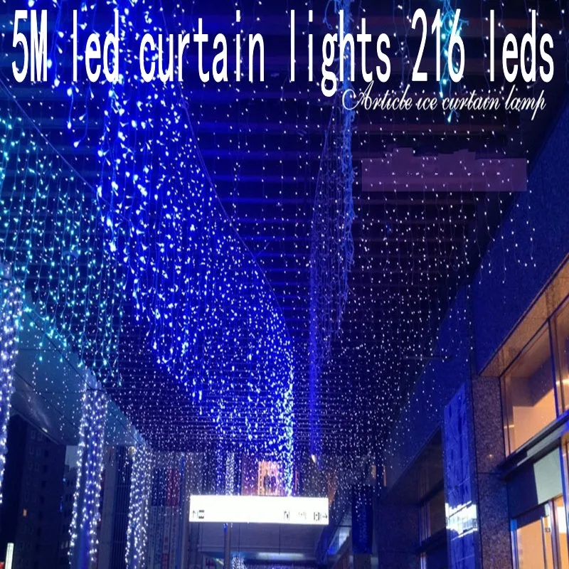 

5M LED Christmas Fairy String Lights New Year Garland Curtain Lamp Holiday Decoration For Home Wedding Ramadan Bedroom Window