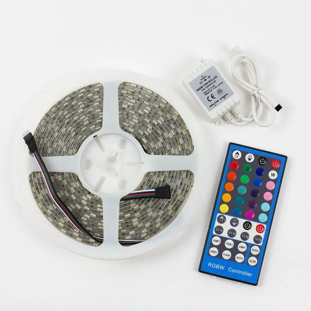 RGBW Strip Lights Remote Controller 44 Keyboard Controller 12-24V mini RGBW Controller
