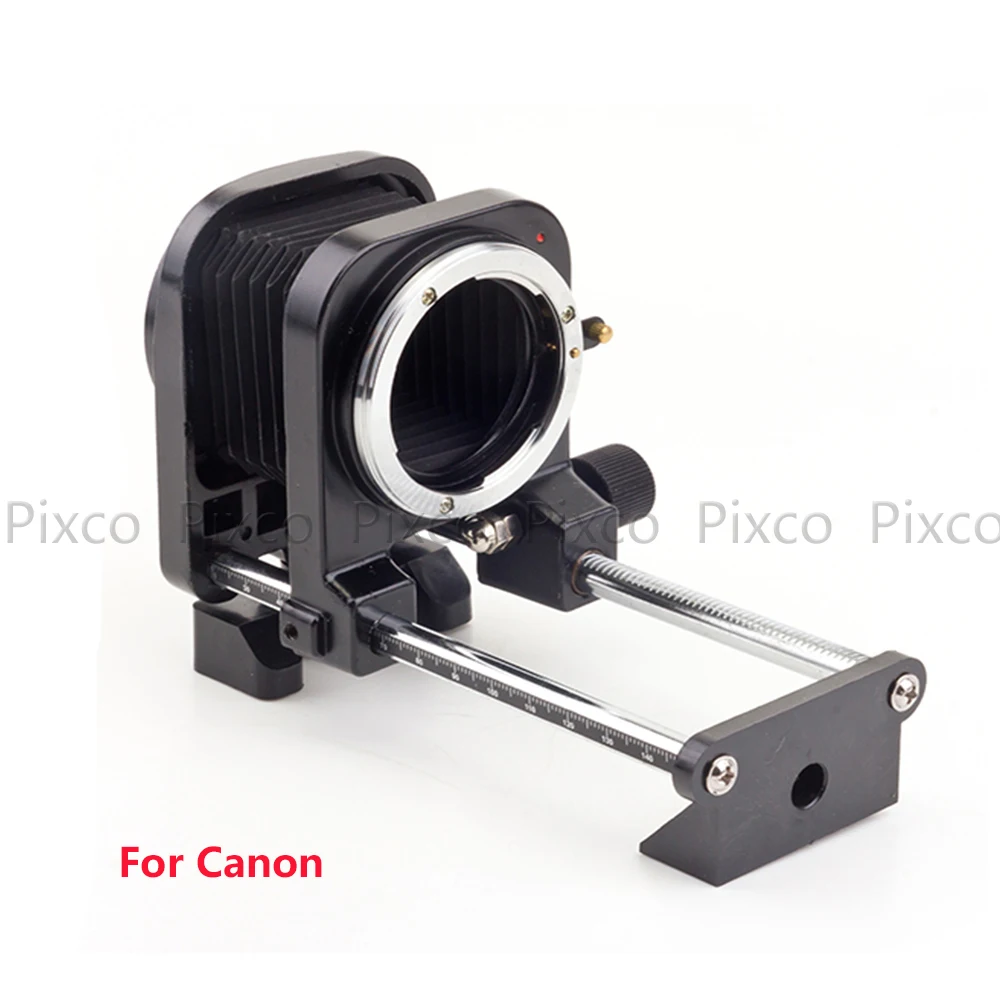 Pixco Suit for Nikon for Canon  Metal Macro Bellows Lens Tripod Mount Extension Bellows Lens Mount Photo Studio kits