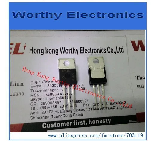 Free  shipping   10pcs/lot    IKP15N60T      K15T60      IGBT 600V 30A 130W TO220-3