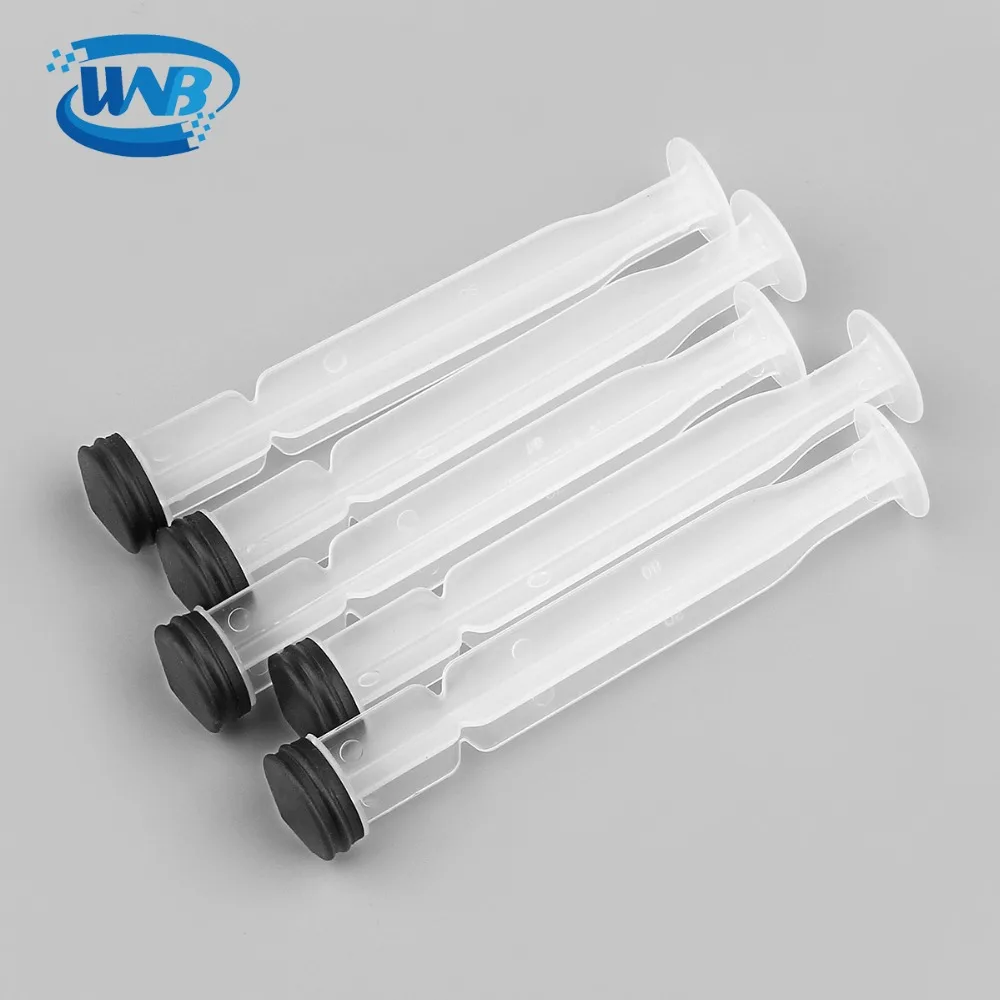 WNB Strong ABS Plastic Transparent Tube Piston For 10cc Tube Solder Paste Soldering Flux Hand Repair Tool Rework Accessories Kit
