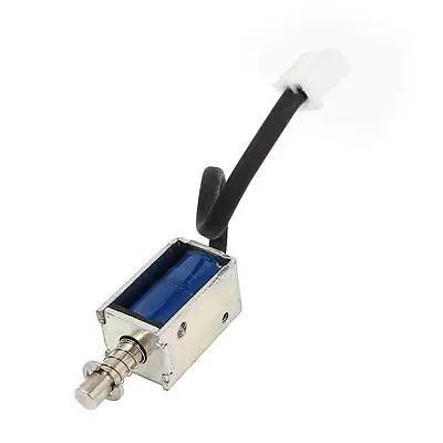 

3mm/20g 3.6W Power Wired Open Frame Solenoid Electromagnet DC 12V 0.3A XWJ