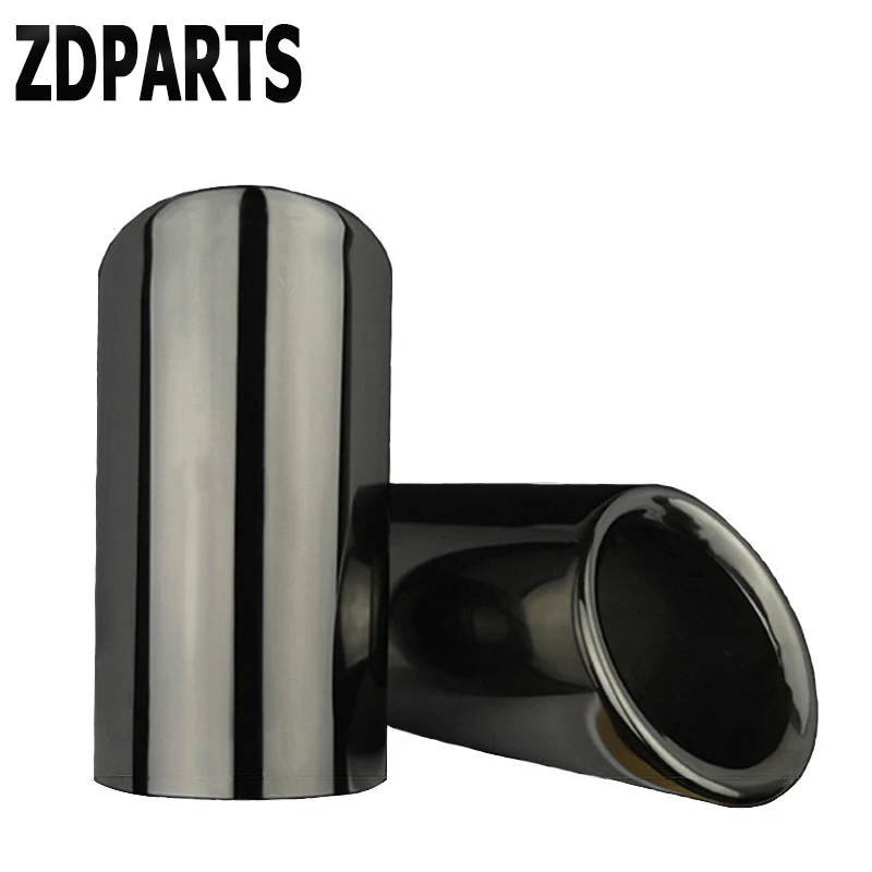 ZDPARTS 2pcs Car Exhaust Tip Muffler Pipe Cover For VW Golf 7 6 MK7 Bora Volkswagen Polo Jetta MK6 1.4T Accessories Automobiles