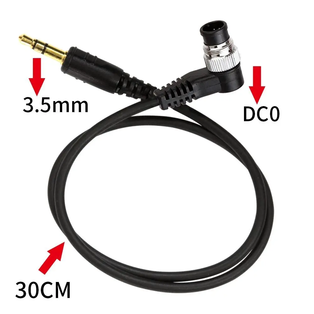 TW-283/DC0 Camera Shutter Connection Cable with 3.5mm socket for Nikon D810A A810 D800E D800 D700 D500 D5 D4 D3 D2 D300 D300S