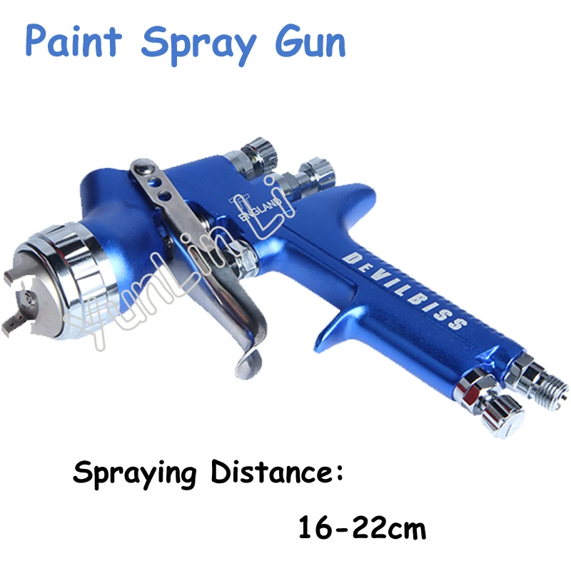 Paint Spraying Gun Professional Environmental Gravity Feed Paint Pot Spray Gun With English Manual JGX-502