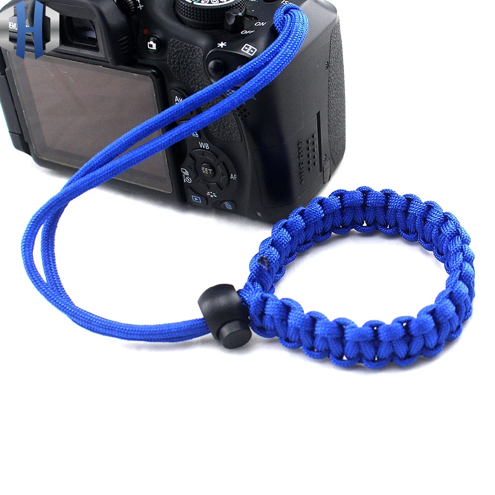 Outdoor Photography Camera Rope Personality Accessories Survival Wrist Band Digital Camera Wrist Band SLR Camera Wristband EDC