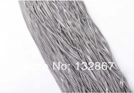 10 meters 2.4mm 316 Stainless steel box link chains in bulk . DIY necklace jewelry finding free ship!