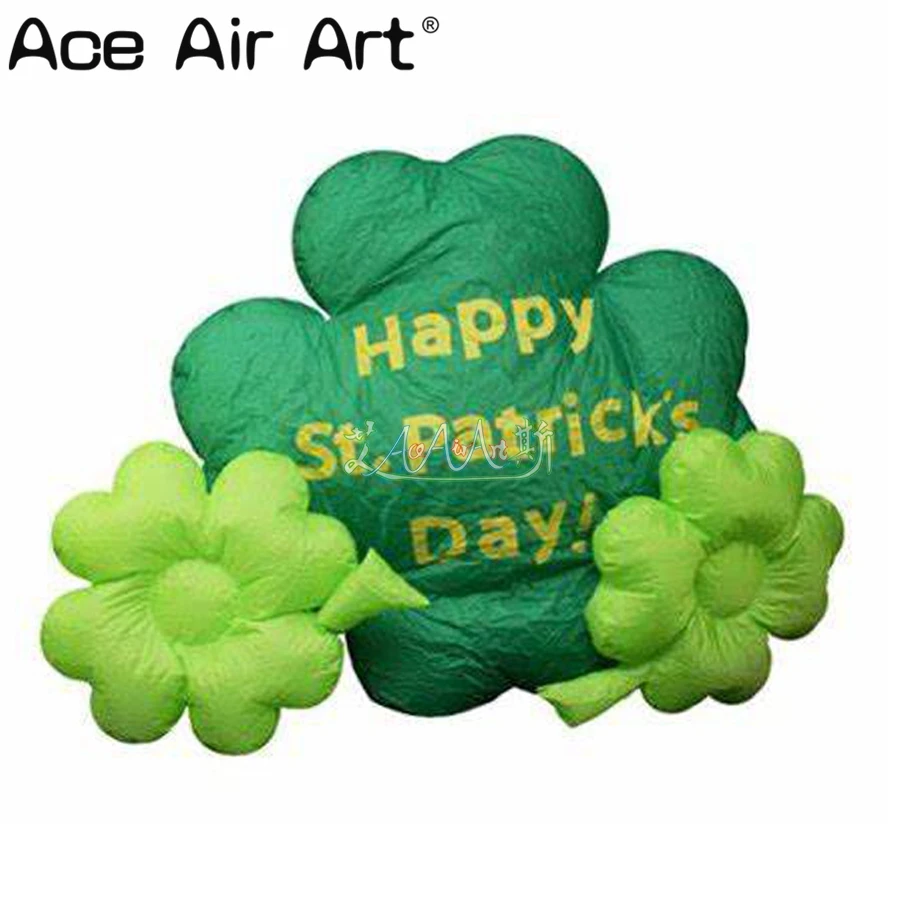 

2.4m W Inflatable Shamrock St.Patrick's Day Yard Art Decoration