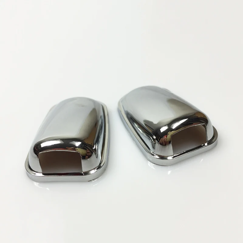 AX Chrome Front Hood Bonnet Windscreen Washer Wiper Spray Nozzle Cover Trim Decoration For Ford Escape Kuga 2013 2014 2015 2016